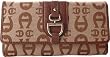 Etienne Aigner Women's A Logo SLG Checkbook Clutches