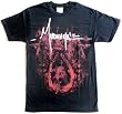 Mudvayne Noose & Smoke Black Adult T-shirt