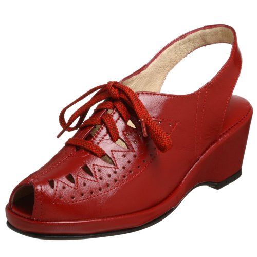Re-Mix Vintage Women's Greta Lace-Up Wedge - Free Overnight Shipping & Return Shipping: Endless.com from endless.com