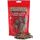 Real Meat Lamb Liver Jerky Dog Treats