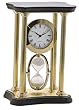 Vintage Desk Clock, Gold