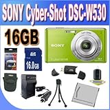 Sony Cyber-Shot DSC-W530 14.1 MP Digital Still Camera with Carl Zeiss Vario ....