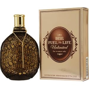 Diesel Fuel For Life Unlimited by Diesel for Women. Eau De Parfum Spray 2.5-Ounces