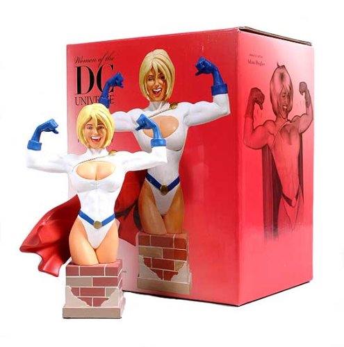 Childrens Toyshop  Toys : Women of the DC Universe Power Girl Bust