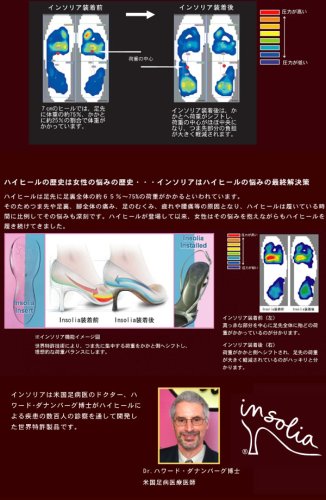 Cover image : インソリア 1足組 S(22.5～24.0) ハイヒール用インソール