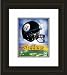Pittsburgh Steelers Framed Steelers Helmet Logo Photo By Photo File NFL Football