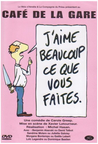J'aime beaucoup ce que vous faites dvd, Film dvd J'aime beaucoup ce que vous faites