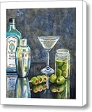 IMAGE OF Too Many Doubles Canvas Print / Canvas Art - Artist Karen Fleschler