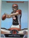 2011 Topps Platinum #132 Andy Dalton RC - Cincinnati Bengals (RC - Rookie Card)(Football Cards)