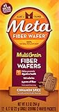 Metamucil MultiGrain Fiber Wafers Cinnamon Spice -- 12 Packets