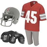 Ohio State Buckeyes Youth NCAA Team Helmet and Uniform Set