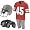 Ohio State Buckeyes Youth NCAA Team Helmet and Uniform Set by Franklin Sports (Small)