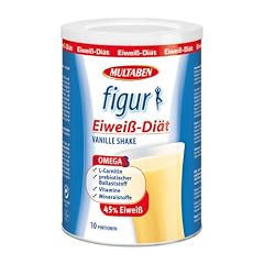 Multaben Figur Eiwei� Di�t Shake Vanille, 1er Pack (1 x 430 g)