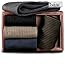 Cushion Stripe Socks Mid-Calf