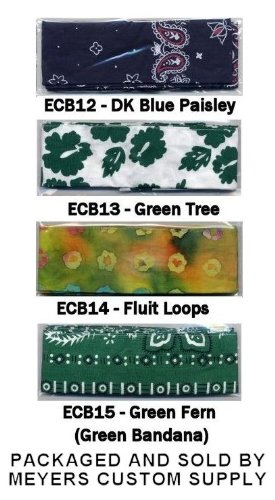 HeatMax EverCool Cooling Bandanas. Pack of 4 Bandanas - Reusable