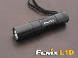 Fenix L1D Luxeon Rebel LED Flashlight (90 Lumens) - Digital LED Flashlight (6 Output levels) - 90 Lumens with one AA battery