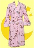 Bedhead Song Birds Pink Flannel Robe - Final Sale!