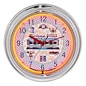 Rainbow Diner Wall Clock