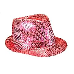 NERD GLITZER PARTY HUT ,,PINK,, PAYETTEN Karneval Fasching