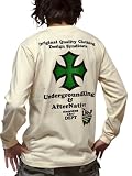【JUGEM】6.2oz メンズ 長袖 プリント Ｔシャツ Sporty Crossモデル 全2カラー サンフラワー