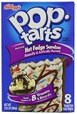 Pop-Tarts Toaster Pastries, Frosted Hot Fudge Sundae, 13.5-Ounce Boxes (Pack of 6)