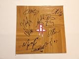 2012 HOUSTON ROCKETS Team Signed Autographed NBA Basketball Floorboard COA