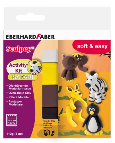 Eberhard Faber 571220 - Modellierset Sculpey Activity Kit Safari Preisvergleich