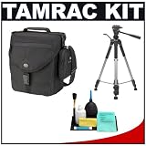 Tamrac 5607 Ultra Pro 7 Photo Digital SLR Camera Bag + Tripod + Accessory Kit for Canon Rebel XSi, XS, T1i, T2i, XTi, 50D, 7D, 5D, 1D, Nikon D40, D60, D3000, D5000, D90, D300, D300s, D700, Olympus Evolt E-30, E-450, E-520, E-620, and Sony Alpha A230, A330, A380, A450, A500, A550, A700 Digital SLR Cameras