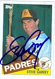 Steve Garvey Autographed/Hand Signed Baseball Card (San Diego Padres) 1985 Topps #450