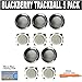 (5 Pack) Blackberry Trackball / Joystick / Navigate / Pearl / Ring Repair Replacement Fix Fixing for Rim (X5) for Blackberry Pearl 8100 8130 Curve 8300 8310 8320 8800 8820 8830(5 Pack) s Opening Tool Plus Db Roth Micro-fiber Cleaning Cloth