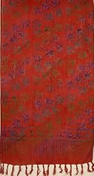 "Floral #63" 20" X 66" Half Sarong