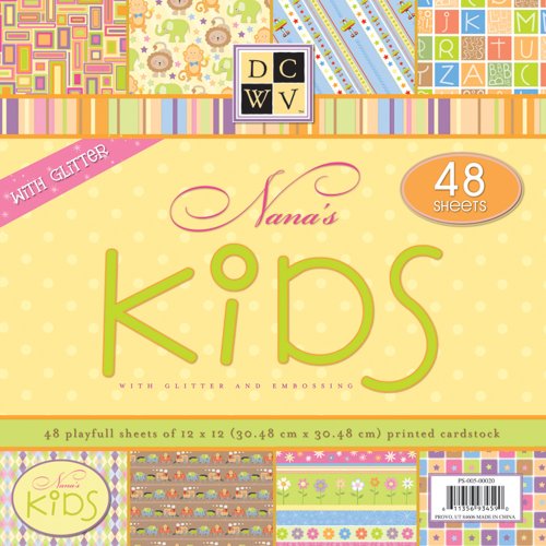 Die Cuts a View 48-Sheet Stack of 12-by-12 