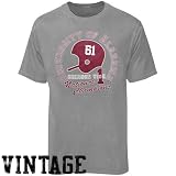 Alabama Crimson Tide Gray Vintage College T-shirt
