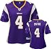 Brett Favre Purple Reebok NFL Replica Minnesota Vikings Women's Jersey - Large