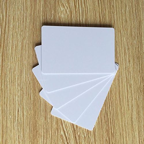 YARONG-5PCS 13.56MHZ ISO 14443A White Sublimation Printable MIFARE Classic® 1K chip rfid card