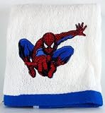 SPIDERMAN EMBROIDERED HAND TOWEL