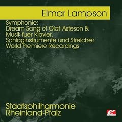 Lampson: Dream Song Of Olaf Asteson - Musik Fuer Klavier, Schlaginstrumente Und Streicher - World Premiere Recordings