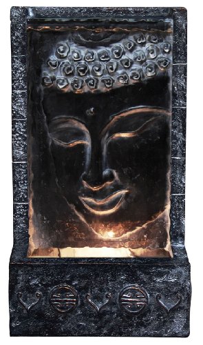 Alpine DAC144 Buddha Lighted Wall Fountain