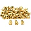 Rondelle Bali Spacer Beads Gold Plated 6mm Approx 45