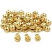 Rondelle Bali Spacer Beads Gold Plated 6mm Approx 45