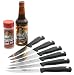 Emerilware by Wüsthof 6-Piece Ranch Steak Knife Set with Sauce and Rub