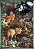 Garden of Eden Various Wild Animals Jigsaw Puzzle