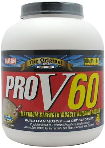 Pro V60, Vanilla Ice Cream, 3.5 lbs, From Labrada