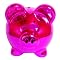 Metallic Piggy Bank - Pink