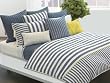 DKNY Riviera Pick Stitch Shams, Azure