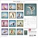 Yoga Dogs & Yoga Puppies 2012 Square 12x12 Wall Calendar