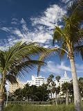 Beach Hotels, Miami Beach, South Beach, Florida Photographic Poster Print by Walter Bibikow, 24x32