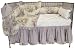 Angel Song Full Bloom Girl's Crib Set - 4 piece