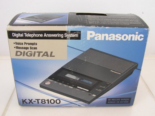 Panasonic KX-T8100 30 Minute Digital Telephone Answering Machine System with 2 Way Recording Feature.
