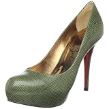 zebra peep toe pumps Sergio Zelcer Womens Wiggle Pl